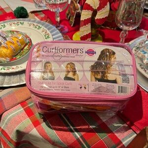 Curlformers Styling Kit for Spiral Curls - Pink
